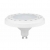 Żarówka SISERO2 ES111 LED gu10 15W W/WW 15 led 2835 230V AR111 ciepła biała obudowa biała aluminium 1500lm