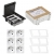 KONTAKT SIMON FLOOR BOX puszka podłogowa 6x gniazdo pojedyncze z/u + kaseta do wylewki
