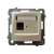 OSPEL KARO Gniazdo komputerowe poj. RJ45 kat.5e MMC ecru GPK-1S/K/m/42