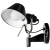 Lampa DARIA fI150*H220mm 1xE27 CZARNA
