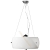 Lampa LIDIA fI500*H1500mm 3xE27 G125 BIAła-30626