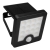 Lampa solarna z czujnikiem ruchu 500 lm 4000K IP65 czarna 1800 mAh SBT005