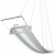 SKOFF MODERNO ELISSE Lampa wis ząca (50W)/WW (ciepły biały)[obud. Alumi