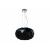 Lampa ELENA fi340*H1500mm 1xE27 czarna Szkło + metal