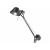 Lampa oprawa kinkiet ZITA 1xE27 srebrna