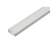Zestaw profil MINILUX 1m srebrny anodowany nawierzchniowy + przesłona szron 1m