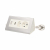 Orno Przedłużacz biurkowy z wyłącznikiem i ładowarką, 1x2P+Z, 1x2P/II, 1xUSB, przewód 1,5m 3x1mm