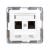 OSPEL IMPRESJA Gniazdo teleinformatyczne RJ11 + RJ-167343