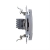 OSPEL IMPRESJA Gniazdo teleinformatyczne RJ11 + RJ-167354