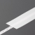 Klosz A9 wsuwany 1000 mleczny do profil led Vario30