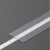 Klosz A9 wsuwany 2000 transparentny do profil led Vario30