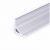 Profil led EKO narożny kątowy alu sur 1m aluminiowy surowy do taśm led (E)