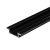 Profil MiniLUX WPUST 3m czarny aluminiowy