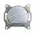 SCHNEIDER ELECTRIC Sedna Gniazdo antenowe R/TV/SAT przelotowe aluminium SDN3501460
