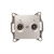 SCHNEIDER ELECTRIC Sedna Gniazdo antenowe R/TV przelotowe aluminium SDN3301860