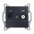 SCHNEIDER ELECTRIC SEDNA Gniazdo antenowe TV/SAT przelotowe 4dB grafitowe SDN3401970