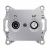 SCHNEIDER ELECTRIC Sedna Gniazdo antenowe TV/SAT końcowe aluminium SDN3401660