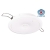 Intelight Oczko awaryjne N/T STARLET ROUND LED SO 150 SA 3H MT IP20 MANUAL TEST 4W białe 91768 + ramka do wpuszczenia w sufit 91990