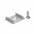 Uchwyt surface corner groove - 1szt-30797